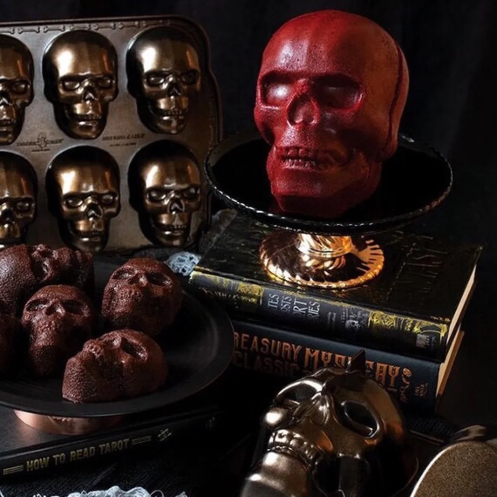 Nordic Ware Haunted Skull Cake Pan